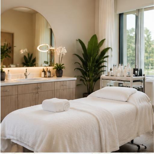 Med spa environment supporting a calm, professional introduction to aesthetic treatment consultations